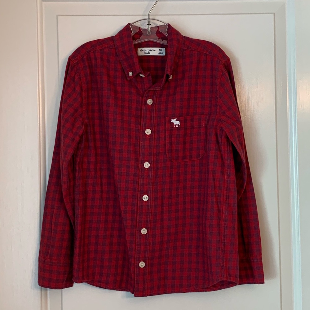 Abercrombie Kids Long Sleeve Preppy Icon Shirt